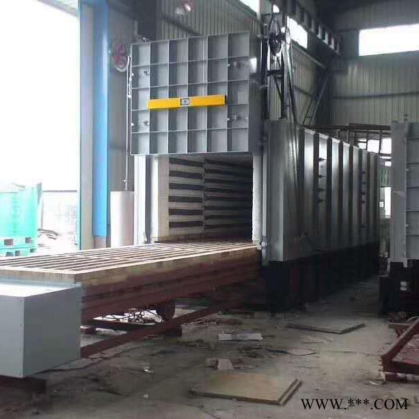 中威熱處理電阻爐：臺車式電阻爐   臺車式鑄鋼件退火爐