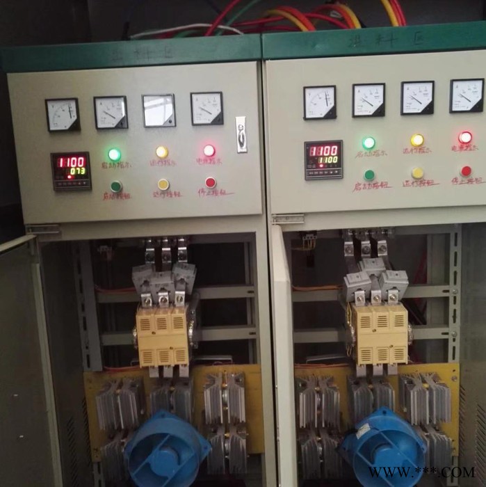 中威高錳鋼淬火電阻爐：90-450千瓦配套全自動控制柜，實現自控功能