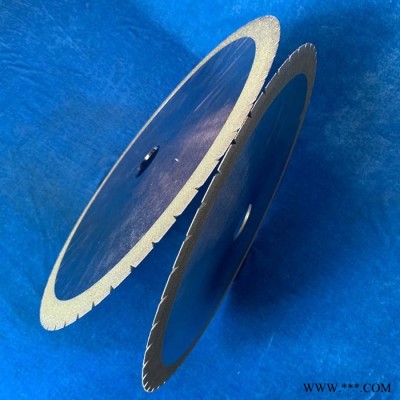 金剛石 電鍍帶齒鋸片切割片  鋒利耐用效率高