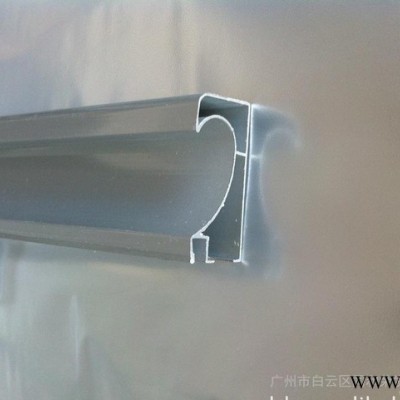 直銷(xiāo)晶剛門(mén)型材 C款電泳白拉手 封邊拉手型材 型號(hào):HB03