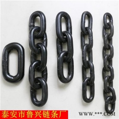 衡陽(yáng)魯興電泳黑圓環(huán)鐵鏈 海邊防護(hù)護(hù)欄鏈條 安裝說(shuō)明