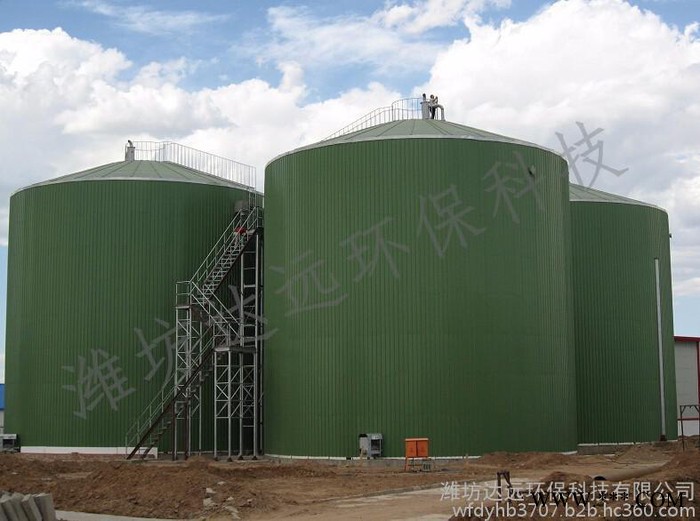 濰坊達遠環保CSTR-300電泳拼裝罐，搪瓷拼裝罐