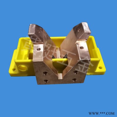 全自動電鍍生產線外循環水冷銅V座