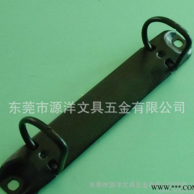 源洋【好評如潮廠】訂做 電泳五金 2孔夾 二孔D型文具夾夾子
