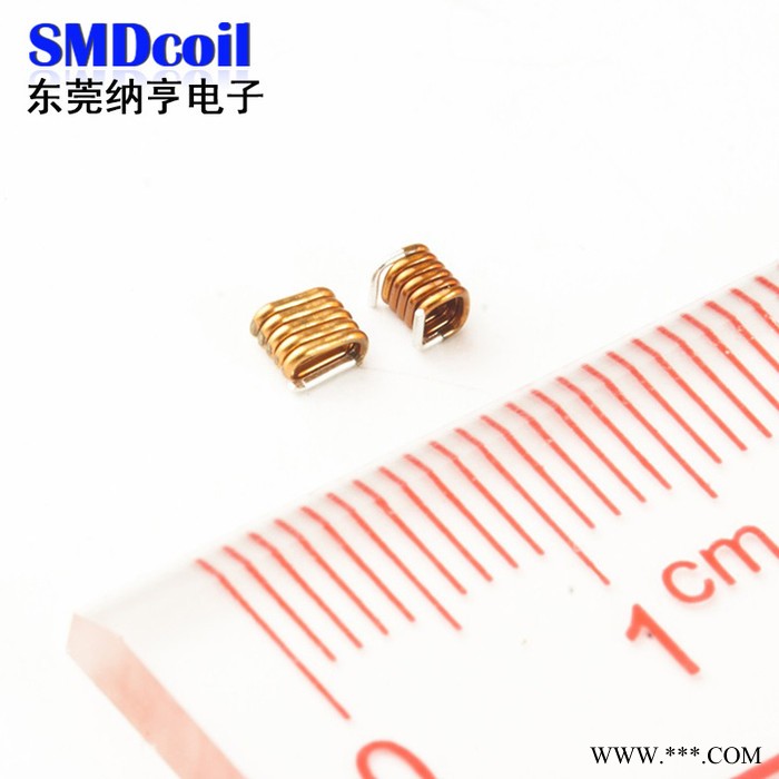 廠家批發表貼式電感線圈高精密電鍍空心線圈單層密繞式可定制