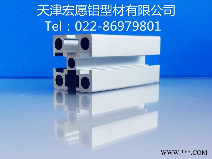 供應(yīng)天津工業(yè)鋁型材3030國標(biāo)電泳重型 自動化設(shè)備流水線