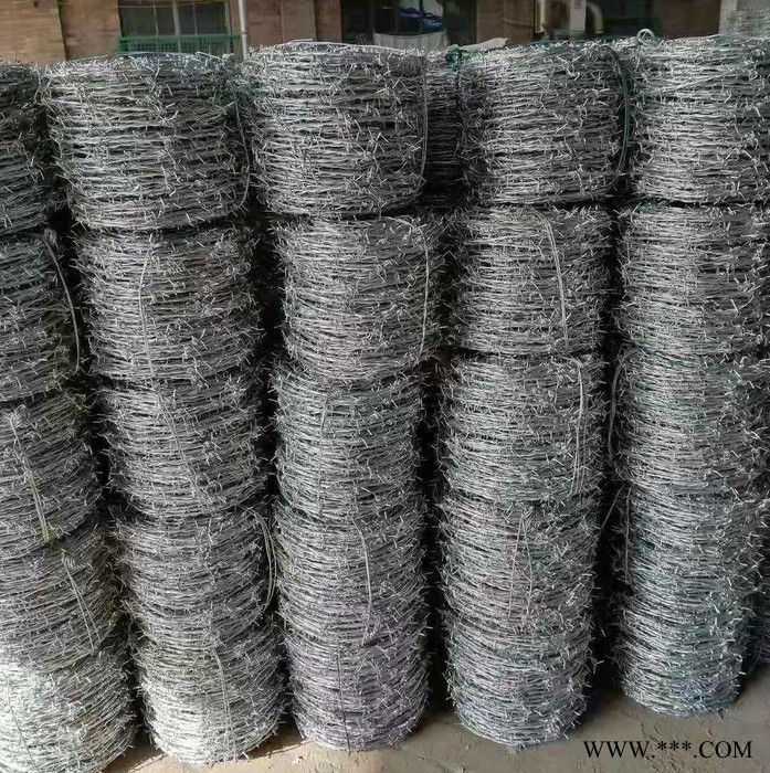 千聚防護刺繩 防盜刺繩 電鍍鋅刺繩 正反擰鐵絲刺繩 正反擰鐵絲刺繩