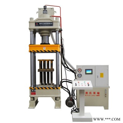 大正廠家供應(yīng)YQ32-160t 氧化鋁陶瓷干壓 氧化鋁粉末成型機 浮動雙向壓制