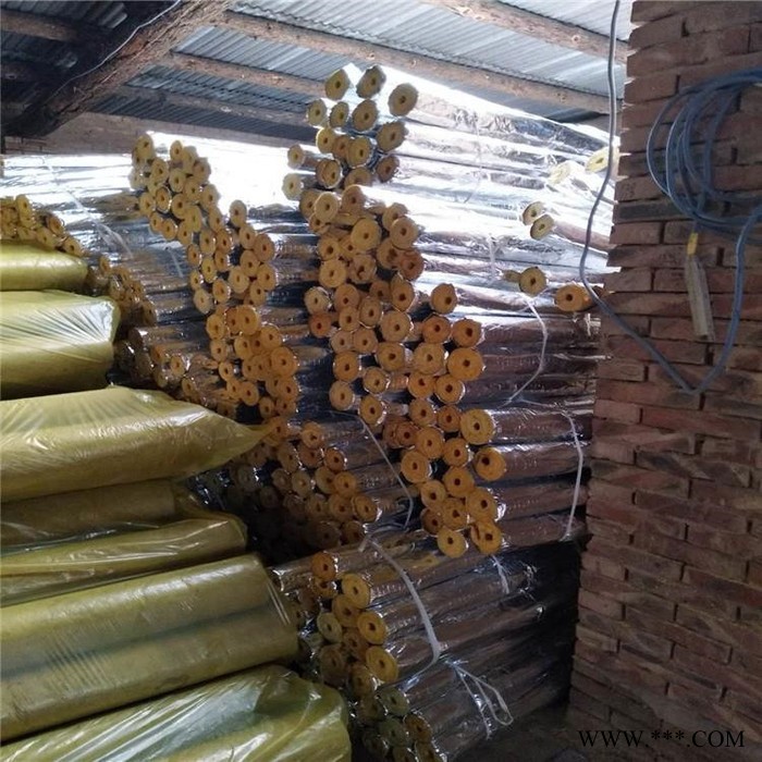 賀高巖棉保溫管 鋁箔巖棉管 廠家價格