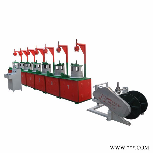 華豫長城鋁線七模拔絲機(jī)BS450/630型 拉絲機(jī)　拔絲機(jī)　拉細(xì)機(jī)　拉伸機(jī)