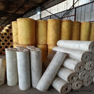 現貨 步步昇定做鋁箔巖棉管 憎水硅酸鋁管