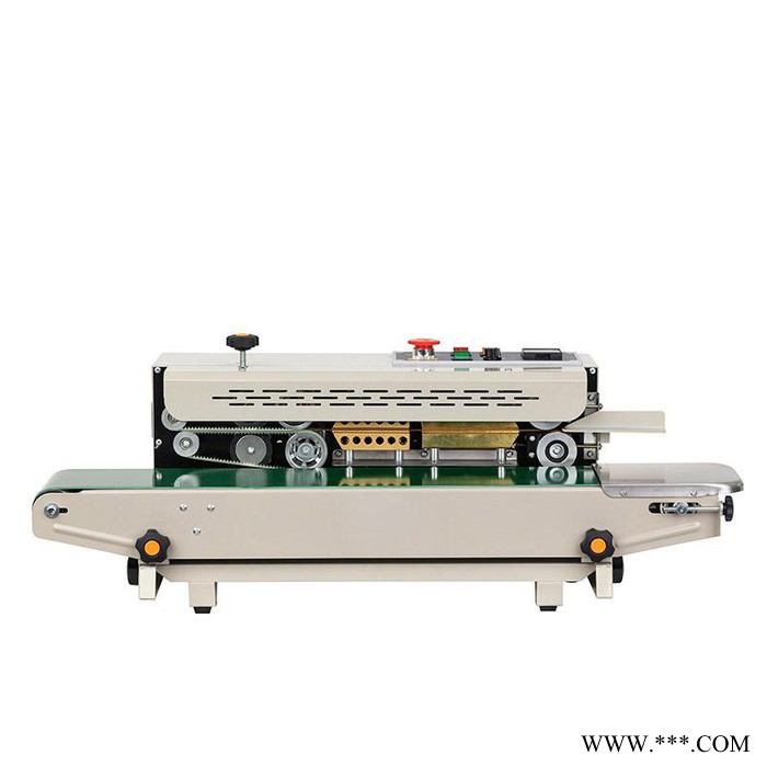 遠楊機械900連續自動薄膜封口機鋁箔封口機茶葉月餅自動封口設備商用