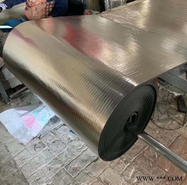 亞興 鋁箔隔熱棉自粘屋頂橡塑保溫棉  支持定做