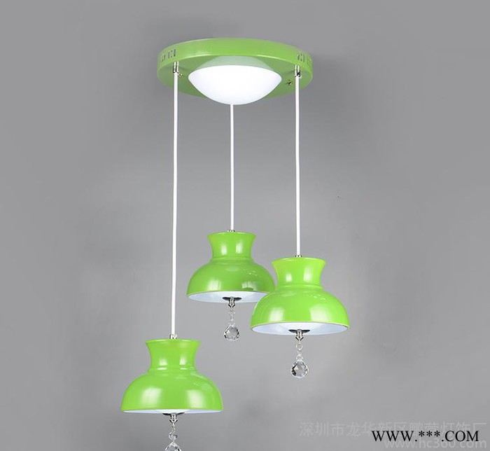 新品創意個性鋁線led餐廳高腳碗吊燈吊燈燈客廳燈臥室吊燈