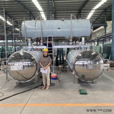 心義1500*4000 肉制品水浴殺菌鍋 玉米高溫殺菌鍋  雞腿鴨脖鋁箔袋高溫殺菌釜