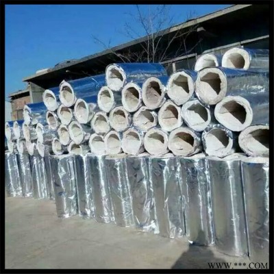 悅恒生產(chǎn)貼鋁箔復(fù)合硅酸鹽保溫管殼