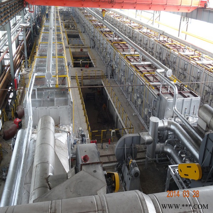 3線-145米不銹鋼帶 固溶爐 熱處理爐  燃氣爐 熱處理設備