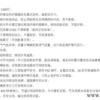 管式退火爐退火管式爐熱處理管式爐廠家非標(biāo)定制
