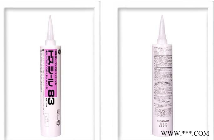 進(jìn)口東芝GE83 防水防霉防黑透明玻璃膠 中性硅酮膠 白色硅