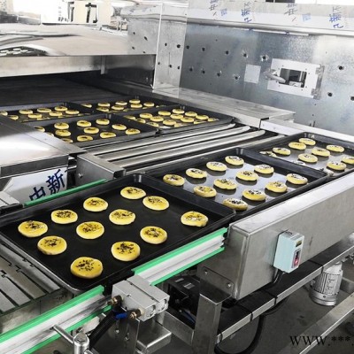 泗水新力食品機械非標定制隧道式烘干線、鏈板式電加熱隧道爐、流水線烘箱