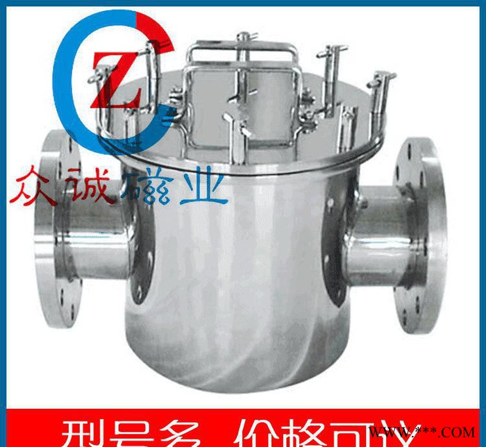 強(qiáng)磁除鐵器 過濾鐵粉沫磁選機(jī) 圓形法蘭吸鐵器 進(jìn)出料口除鐵機(jī)