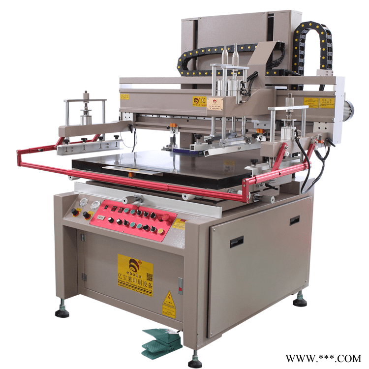 湖北鋁基板絲印機 PCB平面絲網印刷機 億寶萊6090廠家供應