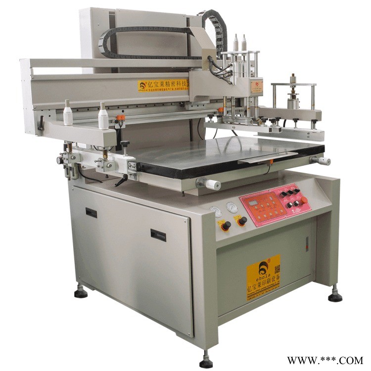 鋁基板燈飾條絲印機億寶萊6090D全自動絲網印刷機