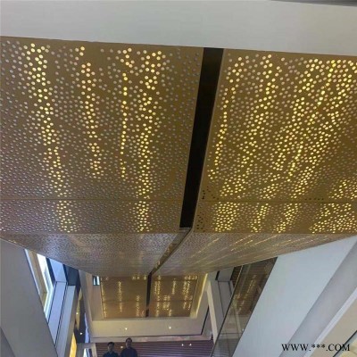 戶外幕墻氟碳沖孔鋁板 門頭雕花沖孔鋁單板 質量保證歐佰穿孔鋁板