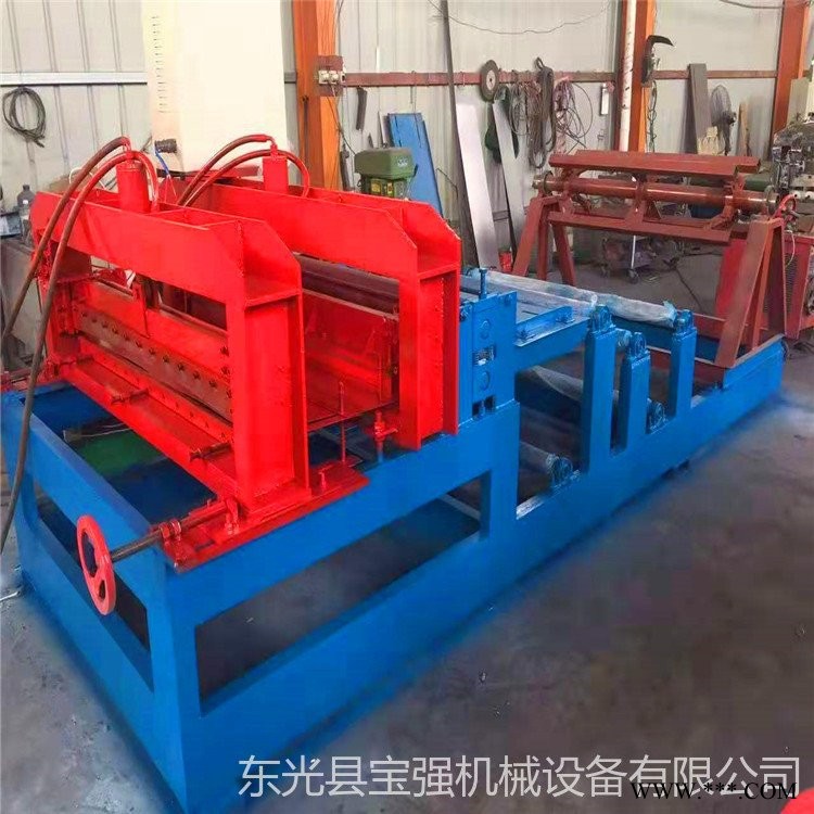 寶強供應冷彎機器 新型電地暖機器 鋁皮地暖管機器 地暖管成型設備 鋁板壓槽機