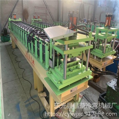 加油站彩鋼吊頂板設(shè)備 昌益 鋁板小方板機(jī)器  小方板設(shè)備