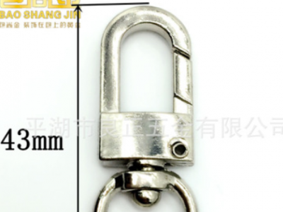 供應箱包狗扣 鑰匙鉤扣 鋅合金狗扣 寵物狗扣