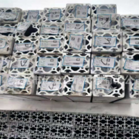 工業(yè)鋁型材歐標(biāo)4040/60/80鋁合金框架流水線工作臺(tái)送料架貨架支架