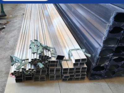 裝飾用鋁方管 陽極氧化黑色鋁方管 噴涂香檳色鋁方管 鋁合金方管